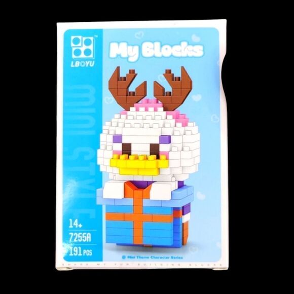 Brand New Disney Daisy Duck Christmas Bricks Lego Figure - Picture 1 of 5